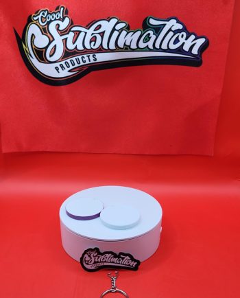 Sublimation Round Polymer Keyring