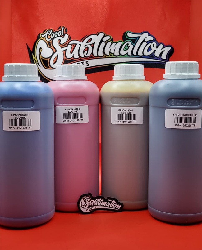 Eco Solvent 1L high speed titan jet ink - Cool Sublimation